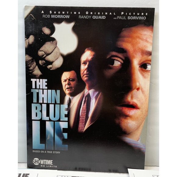 Showtime Movie Press Kit The Thin Blue Line 2000 Randy Quaid Paul Sorvino - Picture 7 of 11